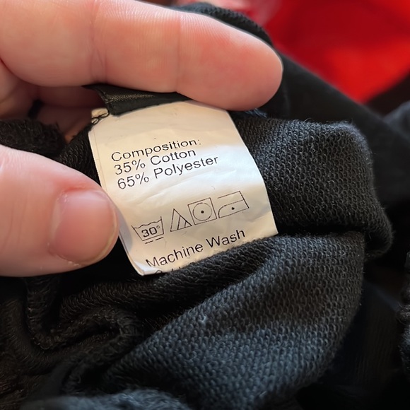 Rainbow Striped Black Joggers - Picture 5 of 8